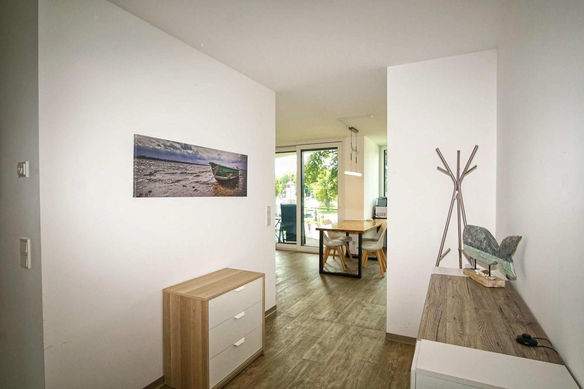 Haus Hafenkieker Fewo 08 - Balkon, Hafenblick Putbus Exteriör bild